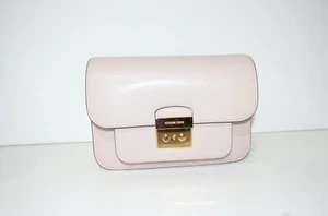 NWT MICHAEL KORS Sloan Editor Large Leather Shoulder Bag $298 Soft Pink - Picture 1 of 6
