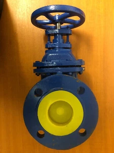 V998110EX Cast Iron Gate Valve Flanged Stainless Steel PN16 DN65 Water Wheel - Picture 1 of 7
