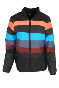 Vintage Remake Pufferjacke Damen gefüttert leicht 90er schwarz Größe XL C3419 - Bild 1 von 5