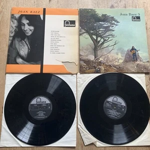 2 x Vintage 12" Vinyl Records - Joan Baez - 5 TFL6043 & TFL6002 - Imagen 1 de 11