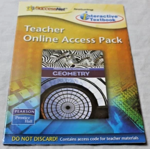 Prentice Hall Mathematic Geometry Interactive Textbook & Teacher Online Access - Imagen 1 de 2