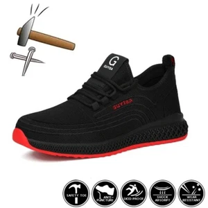 Sicherheitstrainer Sicherheitsschuhe Stahlkappe Turnschuhe Arbeitsschuhe Herren Damen - Bild 1 von 11