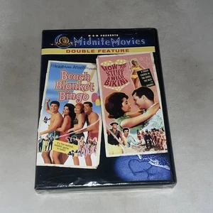 Beach Blanket Bingo / How To Stuff A Wild Bikini (DVD) Midnite Movies BRAND NEW - Foto 1 di 1