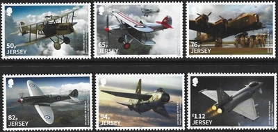 2018 Jersey Sg 2247/2252 Centenary of the Royal Air Force MNH - Image 1 of 2