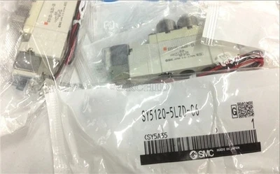 New In Bag SMC Solenoid Valve SY5220-5LZD-C6 cr - Image 1 of 2