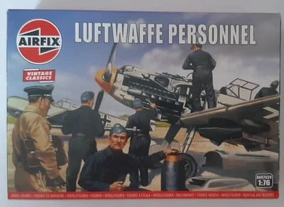 AIRFIX Vintage classics 1:76 - 00755 Luftwaffe personnel (figurini sfusi ) - Immagine 1 di 2
