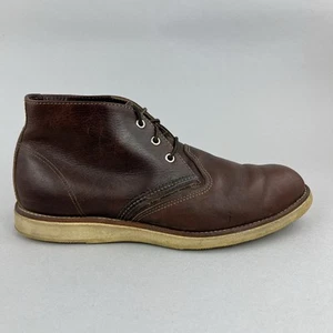 Redwing Red Wing 3141 braun Leder Derby Chukka Workwear Händler Stiefel US12 UK11 - Bild 1 von 14