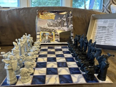 Harry Potter -Wizard Chess Set Mattel 2002 COMPLETE Board Game Vintage W/Box - Image 1 of 4