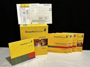 Rosetta Stone German/Deutsch Version 3 1-3 Levels. No Headphone. - Picture 1 of 6