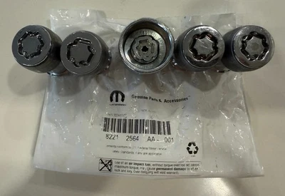 Mopar Wheel Lock KIt (82212564AA) - Fits Grand Cherokee, Durango, RAM 1500 - NEW - Image 1 of 2