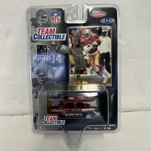 Jerry Rice San Francisco 49ers Team Collectible NFL GMC Yukon 1:58 Sealed Card - Bild 1 von 4