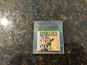 SGT ROCK On The Frontline (GBC) Nur Kassette! Getestet! Funktioniert! Original! Sehr guter Zustand! Sauber! - Bild 1 von 7
