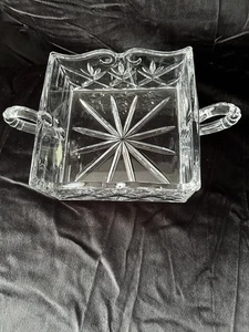 Servilletero vintage Shannon Crystal Design of Ireland 24% cristal plomo  - Imagen 1 de 8