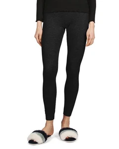 Women's 100% Cotton Pointelle Rib Knit Seamless Leggings - Picture 1 of 10