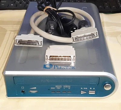 Vintage PLEXTOR CD-RW PX-W124TSE SCSI-2 Drive - Tested & Working! - Image 1 of 4