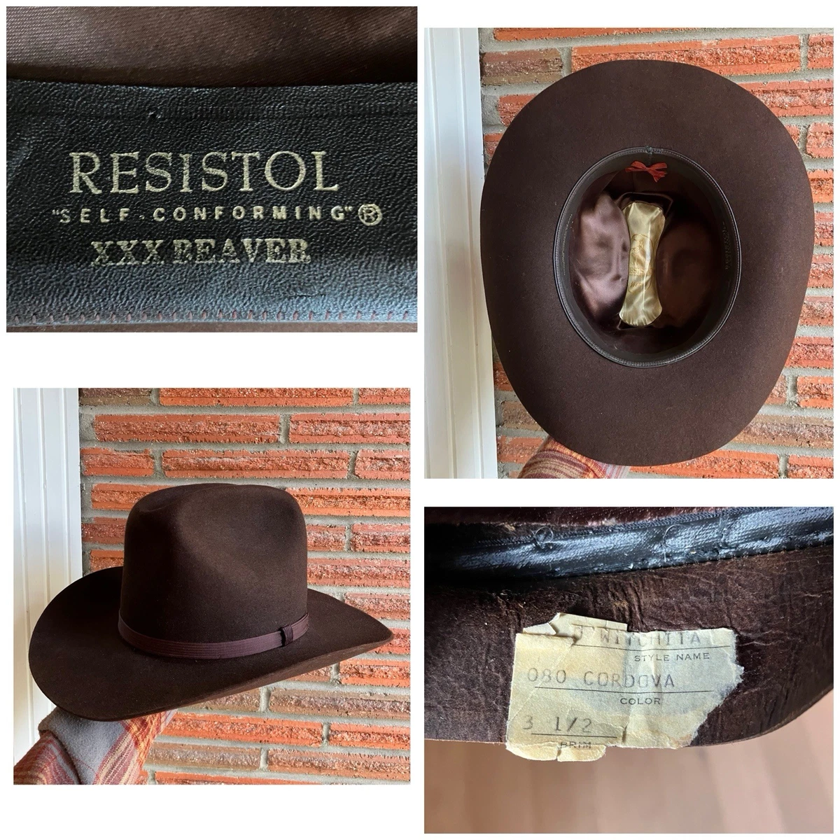 Resistol 7 1/2 Size Cowboy Hats for Men for sale | eBay