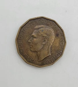 Britische 3 Pence Münze 1942 V-88 - Bild 1 von 2