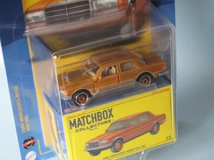 Matchbox 1980 Mercedes-Benz 450 with Gold Body Toy Model 70mm Collector - Picture 1 of 3