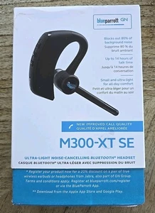 BlueParrott M300 XT SE Mono Bluetooth Wireless Headset Black Ultra Light Noise - Bild 1 von 8