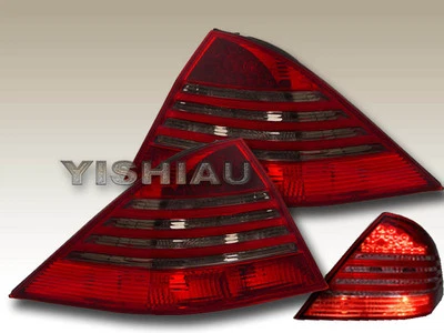 2000-05 Mercedes Benz W220 S500 S600 Tail Lights RS LED - Image 1 of 2