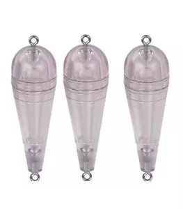 Rainbow Plastics Package of 3 Torpedo Bubble Floats Choice of Color and Size - Picture 1 of 4