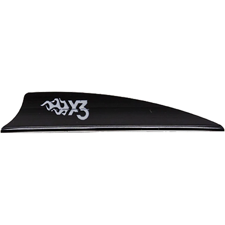 Bohning X3 Vanes Black 2.25 in. 100 pk. - Image 1 of 1