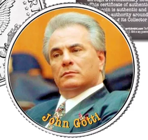 John Gotti JFK Kennedy Half Dollar U.S. Coin legal tender U.S. Mint - Picture 1 of 5