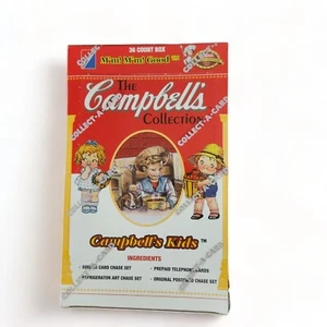 1995 Campbell's Collection Campbell Soup Kids Trading Cards Factory Sealed Box - Picture 1 of 8