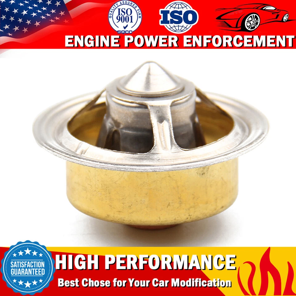 Termostato estilo Robertshaw de alto flujo 160 grados para Ford Chevy GMC Jeep Pontiac Foto 1 de 4