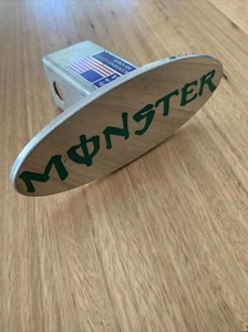 TOW BAR - TOW HITCH COVER- MONSTER GREEN - Picture 1 of 5