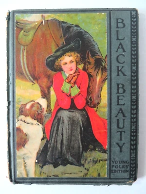Black Beauty “Young Folks’ Edition”  1916 The Autobiography Of A Horse Foto 1 de 4