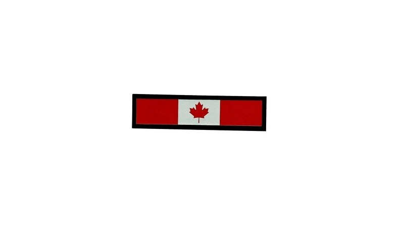 Patch printed embroidered travel souvenir biker backpack flag  canada - Image 1 of 1