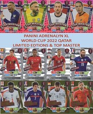 Panini Adrenalyn XL FIFA World Cup Qatar 2022 LIMITED EDITION & TOP MASTER