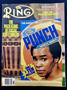 SUGA RAY LEONARD: Juni 1981 The RING Boxing Magazine: Requiem für Joe Lewis - Bild 1 von 2