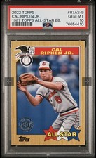 Cal Ripken Jr. 2022 Topps Series 2 1987 Topps All-Star Baltimore Orioles PSA 10