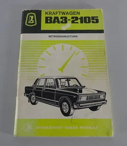 Istruzioni D'Uso / Manuale lada 1300 Schiguli Vaz 2105 - Foto 1 di 2