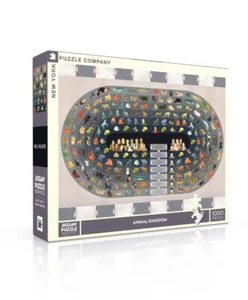 Animal Kingdom 1000 Piece Jigsaw Puzzle NYPC New - Picture 1 of 2