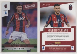 2019-20 Panini Chronicles Prestige Serie A Xtra Points Green /55 Roberto Soriano