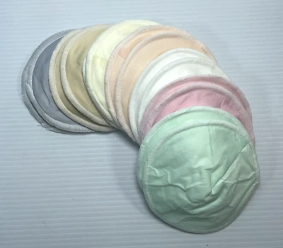 14 almohadillas de lactancia orgánicas lavables de viscosa derivadas de la lactancia materna de bambú Foto 1 de 4