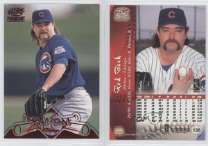 1998 Pacific Paramount Red Rod Beck #136