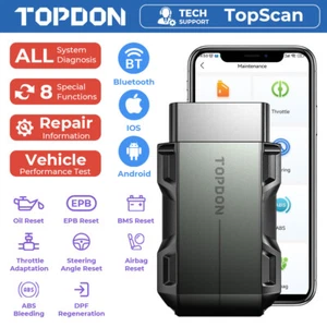 FOR KIA OBD2 PRO TopScan Car Fault Diagnosis BT Dongle Scanner IOS Android - Picture 1 of 16