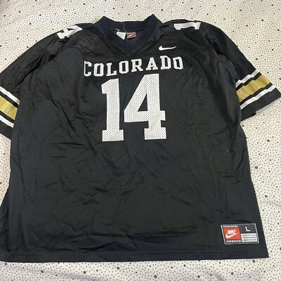 Vintage 1990's Nike Colorado Buffaloes Jersey #14 Koy Detmer Size L Prime Sporty - Image 1 of 4