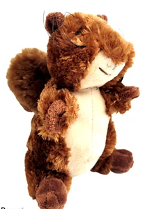 Peluche ardilla marrón y tostado 6,5" sentado peluche cola esponjosa puñados RBI - Imagen 1 de 10
