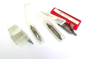 SET OF 4 HSS CENTRE DRILLS BS3 BS4 BS5 BS6 BRAND NEW BOXED - Picture 1 of 2