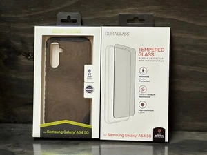 Body Glove Case for Samsung Galaxy A54 5G (Black) & Duraglass Screen Protector - Picture 1 of 4