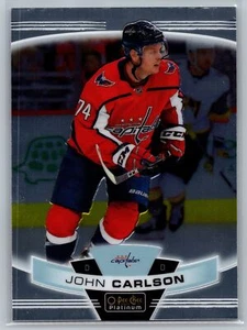 2019-20 O-Pee-Chee Platinum #107 John Carlson Washington Capitals - Imagen 1 de 2