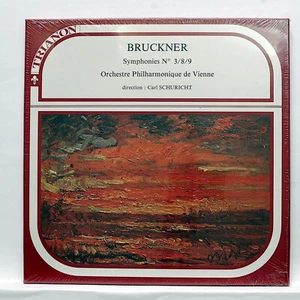 CARL SCHURICHT ⸺ BRUCKNER Symphonien Nr.3 8 9 ⸺ TRIANON 4xLPs Box NOCH VERSIEGELT - Bild 1 von 2