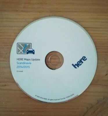 CD Navigation SCANDINAVIA 2014/2015 BMW MK1 MK2 MK3 OPEL CD70 Navi - Bild 1 von 2