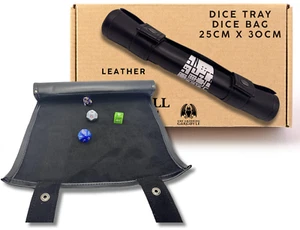 50x Würfel Rolling Tray faltbare Würfelmatte schwarz Würfelablage mit Ablage Würfelrolle - Bild 1 von 15