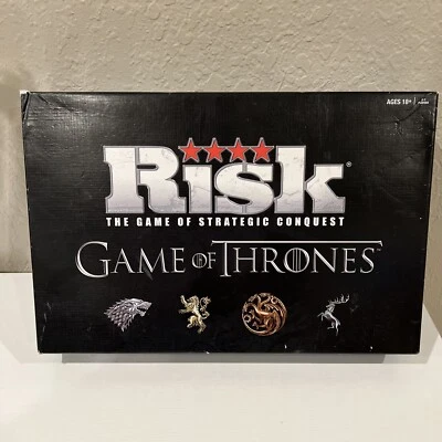 RISK GAME OF THRONES HBO 2015 BOARD GOT 100% COMPLETE FREE SHIP USAOPOLY HASBRO - Image 1 of 4